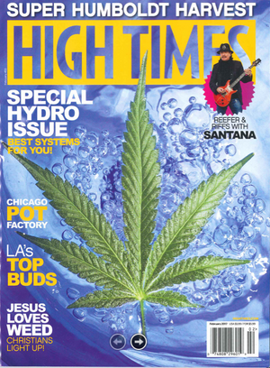 My Bud Vase Featured in High Times Magazine!