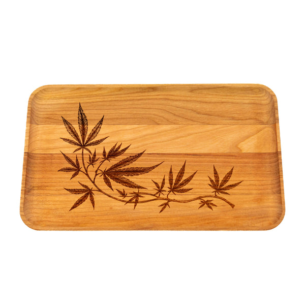 🌿 The Art of the Session Love Bud Vase Bong + Leaf Rolling Tray Bundle