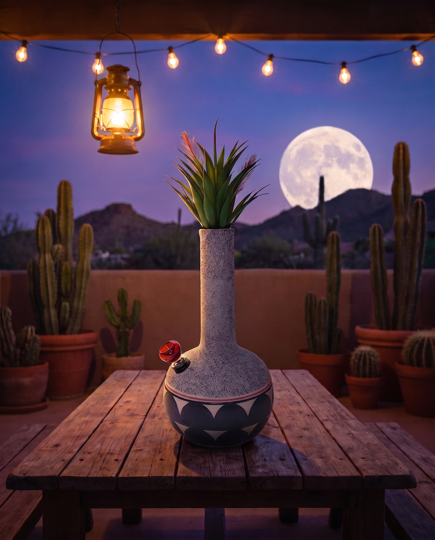 Lanterns and desert stars