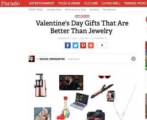 We Are In Parade.com's Valentine's Day Guide to Gifts That Are Better Than Jewelry!