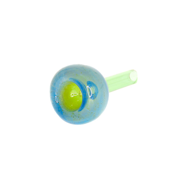 mermaid blue green bubble bowl replacement slide side view