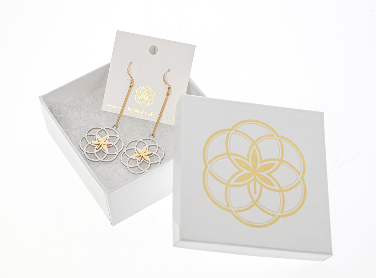 Flower of Life Earrings - My Bud Vase