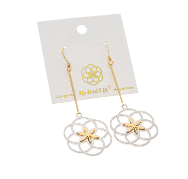 Flower of Life Earrings - My Bud Vase