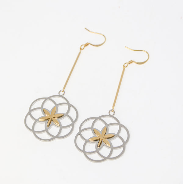 Flower of Life Earrings - My Bud Vase