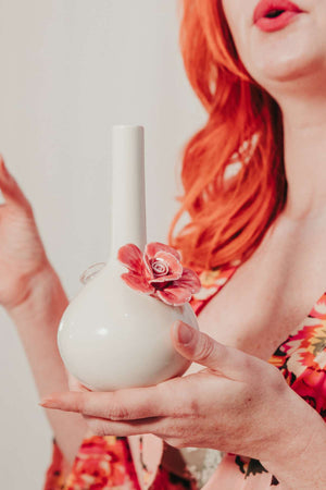 Rosette Vase Bong - My Bud Vase