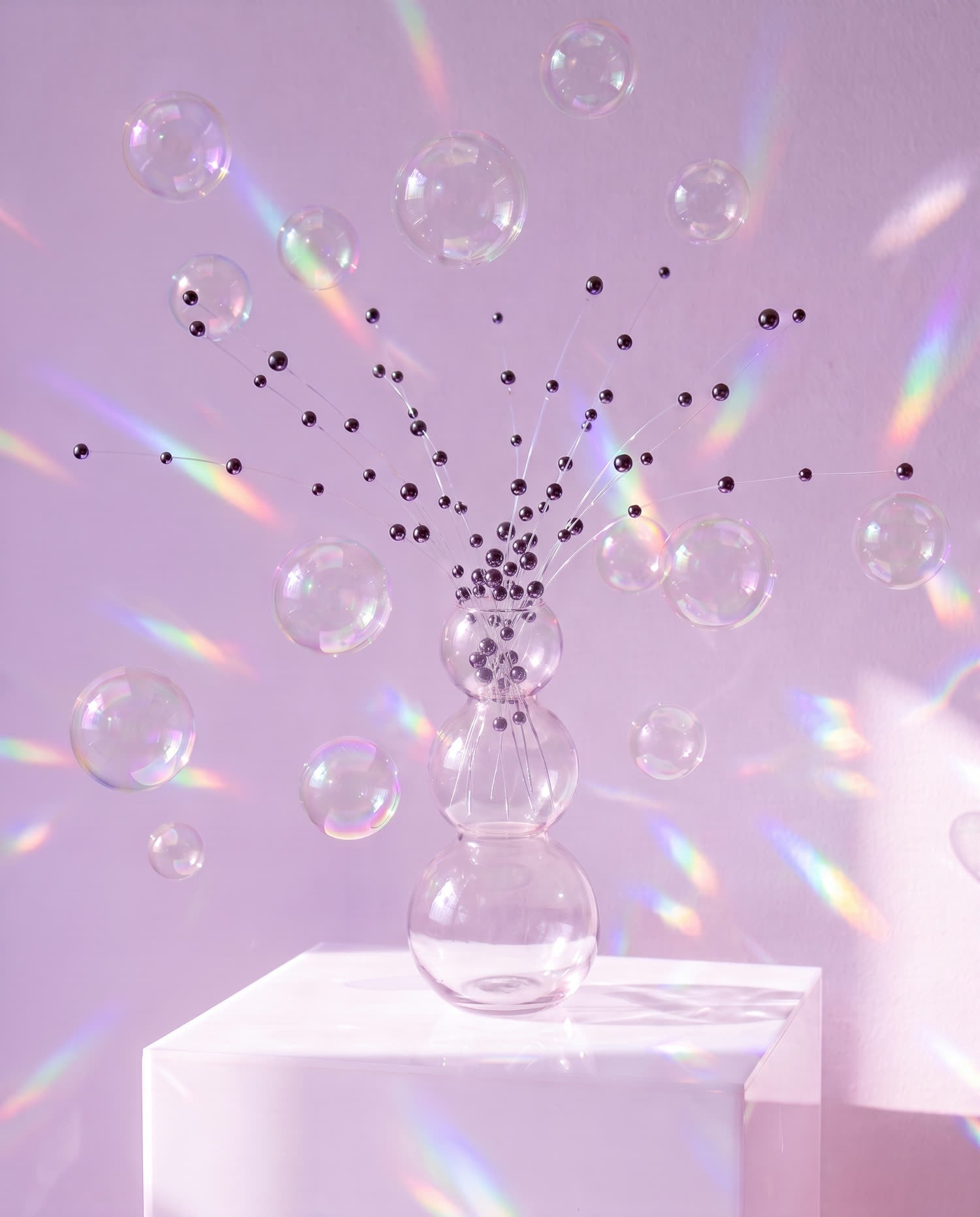 Effervescent, iridescent, irresistible.