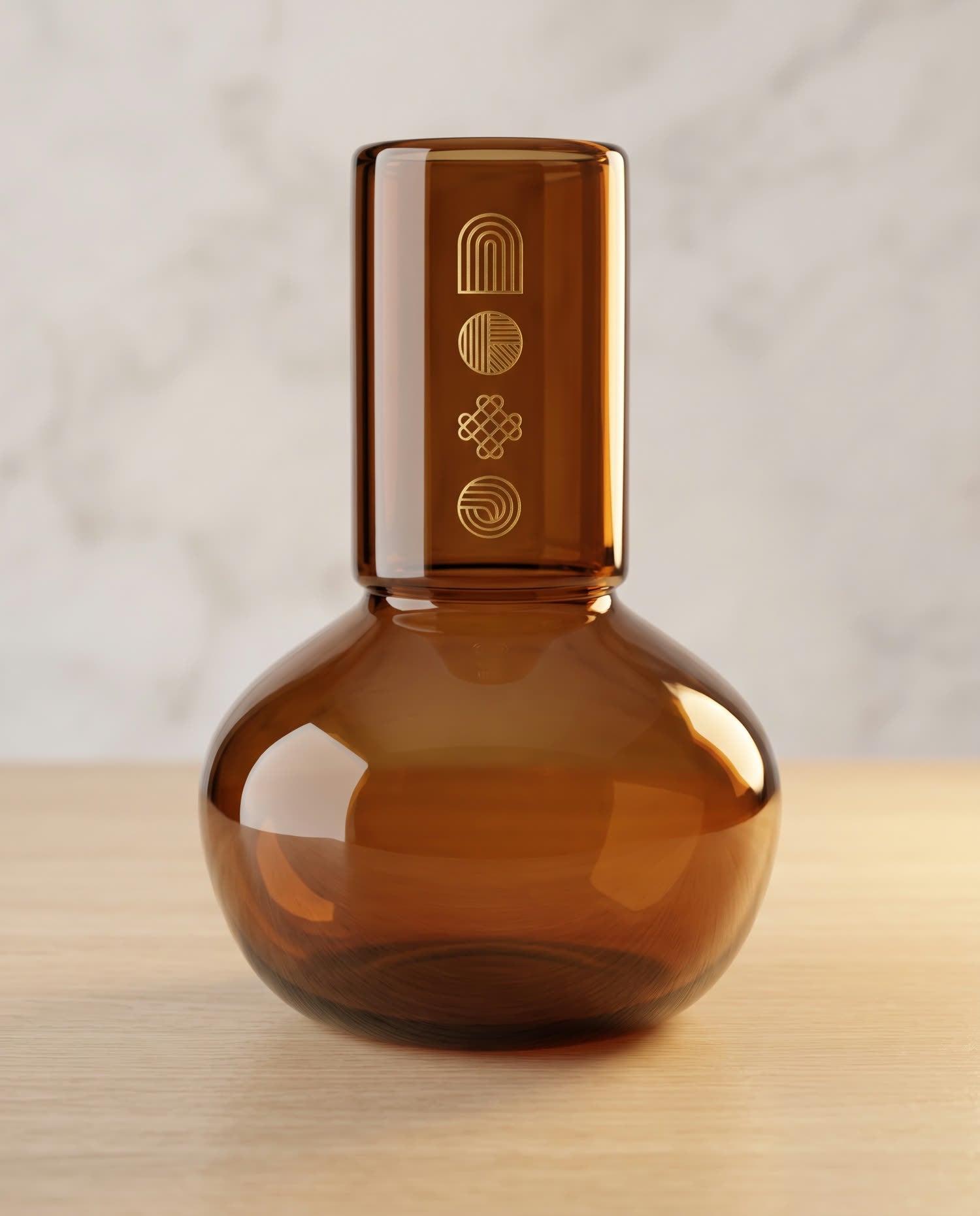 Amber glass, golden hour, all day.